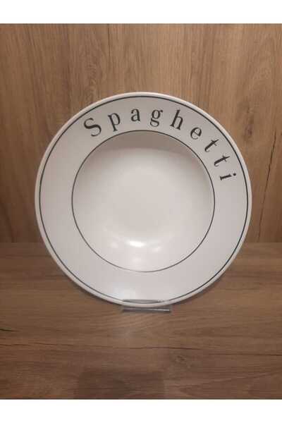 Keramika Macarna Plate 26 cm Digital Printing Mat