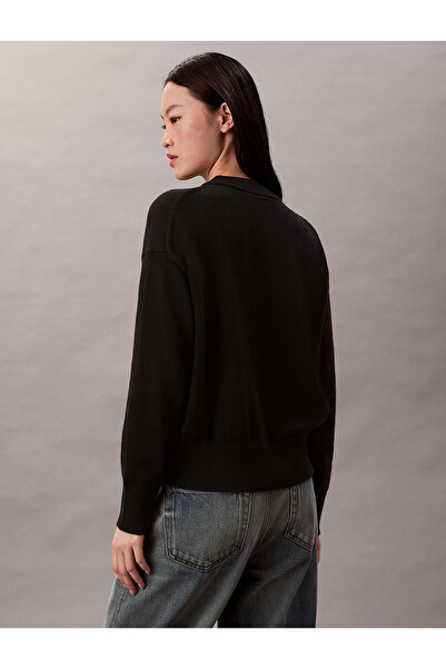 Calvin Klein Cotton Knit Logo Jumper