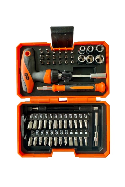 OEM Professional Set of Screwdrivers, Special Bits and Tubular Wrenches, 53-piece set