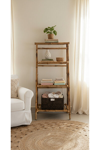 Lorena Home Decor Bambu Merdiven stant