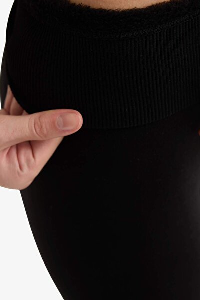 DeFacto Women's Brown Thermal Pantyhose F8641Axns