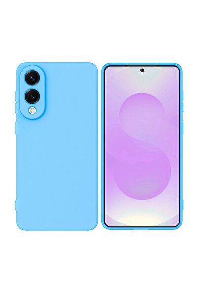 HANPORIUM غطاء سيليكون متوافق مع هاتف سامسونج جالاكسي S25 إيدج - غطاء حماية ل...