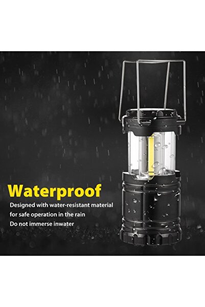 Generic 2 Pack Portable Foldable Battery-Powered Waterproof Camping Lantern