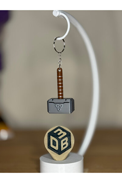 3DBALO Mjolnir - Thor's Hammer Keychain