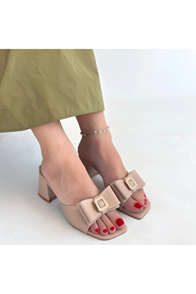 ALFA AKSESUAR 03 Veor nude skin high heel slippers