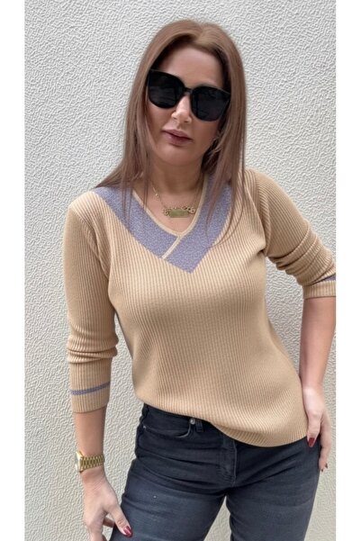 BİLGENS BUTİK Kadın Viskon Mevsimlik Bluz