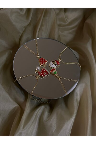 AMENA JELEWRY قلادة عيد الميلاد