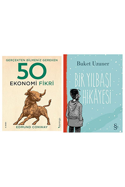 Everest Yayınları 50 فكرة اقتصادية يجب أن تعرفها حقًا (غلاف فني) + قصة عيد ال...