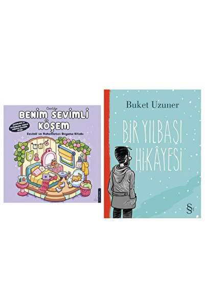 Everest Yayınları Benim Sevimli Köşem: Sevimli ve Rahatlatıcı Boyama Kitabı +...