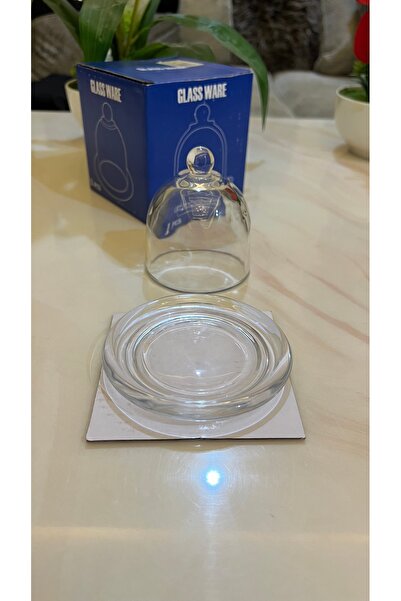 Palaces Glass serving dish with lid - 2 pieces
