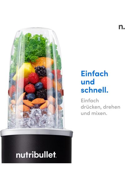 Nutribullet SteelMaster | 1200W Yüksek Güçlü Kişisel Blender | 60 SANİYEDE KREMSİ SONUÇ