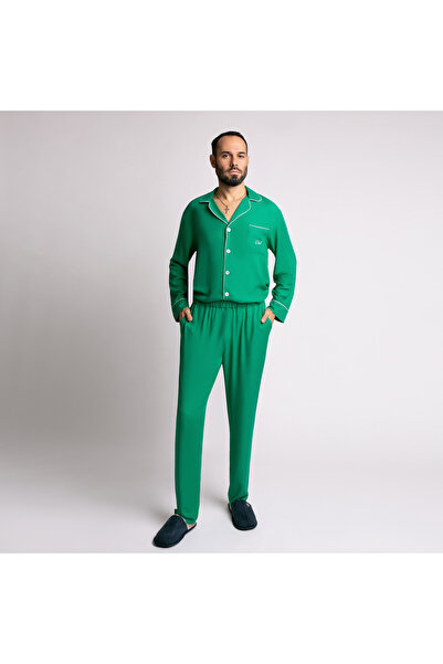 Minimalis Men's pajamas with Dad embroidery