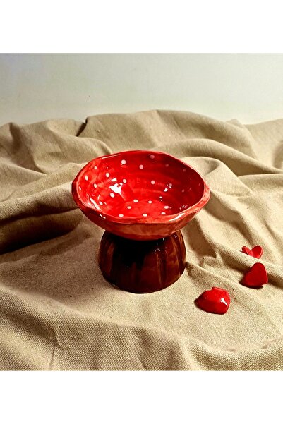 senseoftouch Handmade Ceramic Mushroom Bowl Jam Bowl Snack Bowl