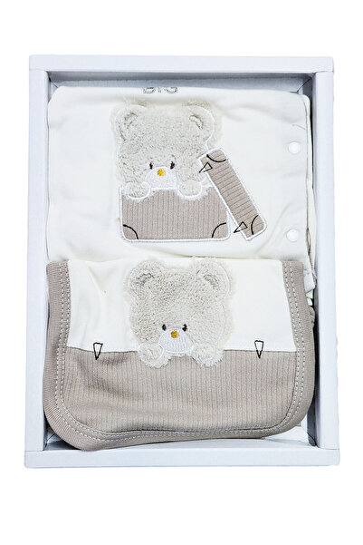 fantasialand Newborn set 5 pieces, HTSB 112, cream color