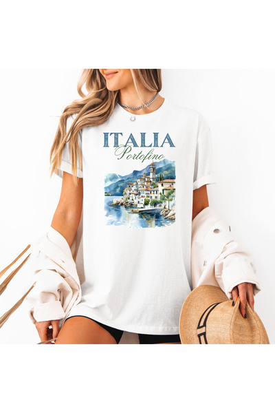 DD Secret Women's oversized 100% cotton T-shirt with Printed