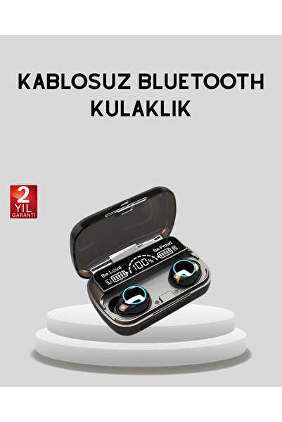 UCUZTEKNO Bluetooth 5.1 M10 TWS Kulaklık Ergonomik Tasarım Yüksek Ses Kaliteli