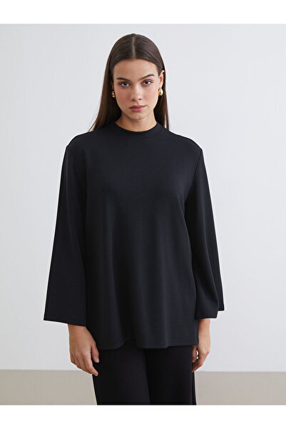 LC Waikiki Vizyon New Season Crew Neck Oversize Women's Sweatshirt Tunic