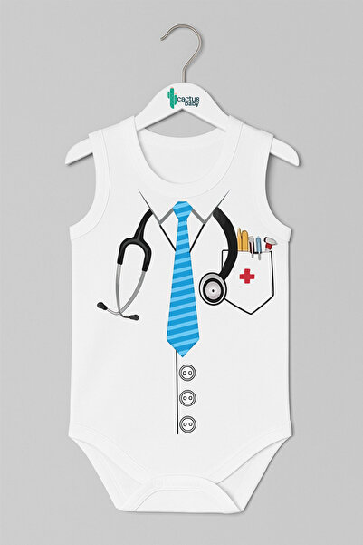 CACTUS COLLECTION Doctor Baby Bodysuit 100% Cotton
