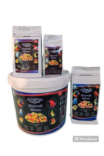 BEAUTİFULFOOOD MEYVELİ Kuş Maması 5 KG(KOVA) Beautiful Food Kuş Maması