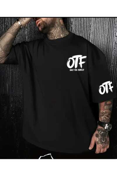 ORVIO Group Tricou imprimat 'OTF / Only The Family'