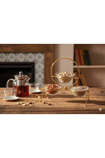 Generic Elegantly designed dessert and nut dish holder
