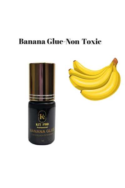 KIT PRO PROFESSIONAL Kit adeziv pentru extensii de gene Pro – BANANA 5g – 1 sec.