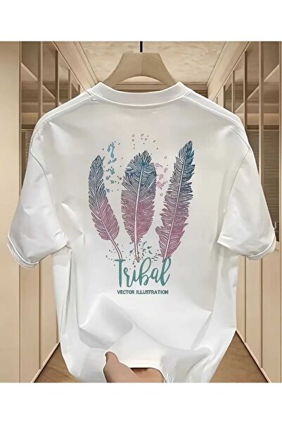 ORVIO Group تي شيرت ترايبال تيود مطبوع