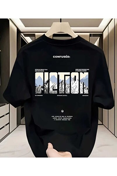 ORVIO Group تي شيرت 'هيلتون' مطبوع بمناظر جبلية