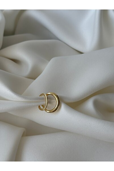 NB STEELORA Brass Ring Model Gold Color Right Cartilage Earring
