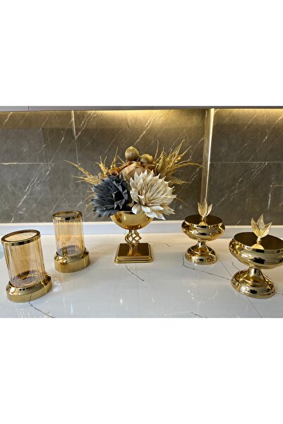Çiçekdekor Burgu model 5 parça set