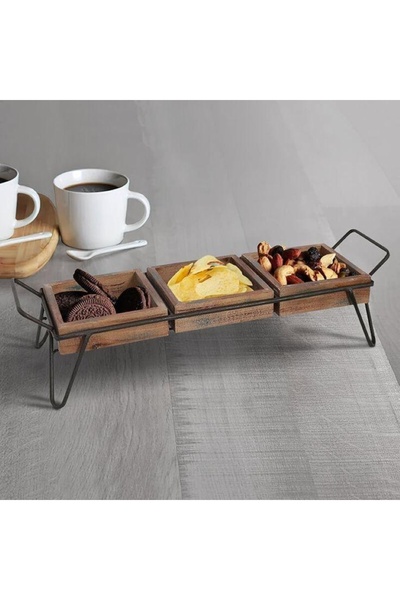 Generic Modern wooden serving box