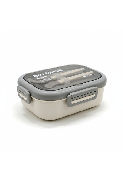 Tantitoni Lunchbox 850 ml – Stainless Steel Food Storage Container – Modern Lunch Box with Cutlery