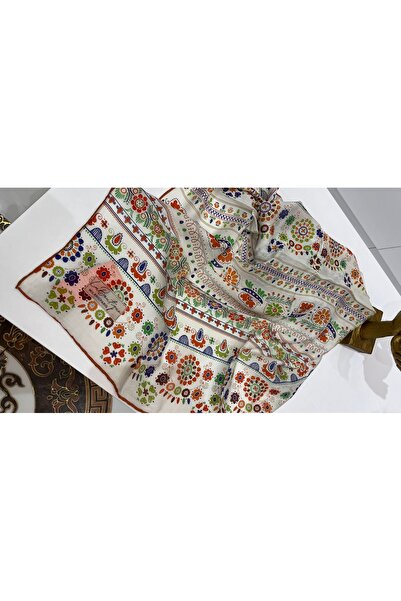 La Boutique Eşarp Bamboo Silk Cotton Summer/Fall Cool Scarf