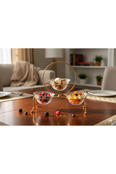 Generic Elegantly designed dessert and nut dish holder