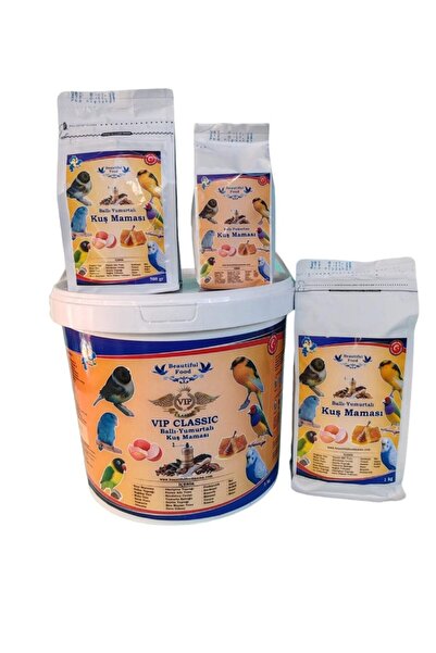BEAUTİFULFOOOD Vip Classic Kuş Maması 5 KG(KOVA). - Beautiful Food Kuş Maması