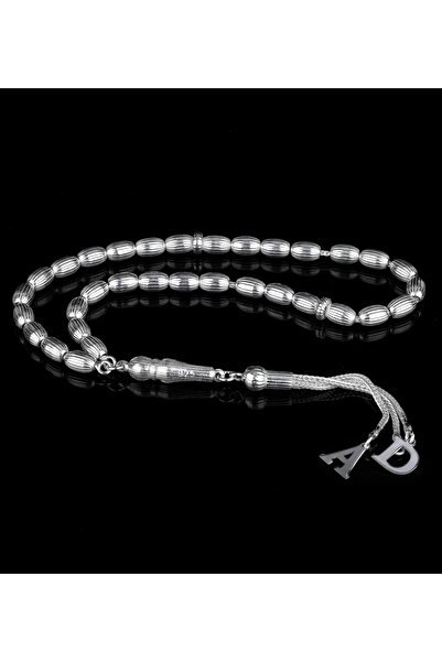 SARIASLAN Baş Harfli Kişiye Özel 925 Ayar Gümüş Tesbih