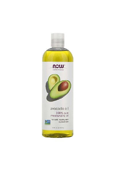 Now Pure Avocado Oil for Moisturizing - 473 ml