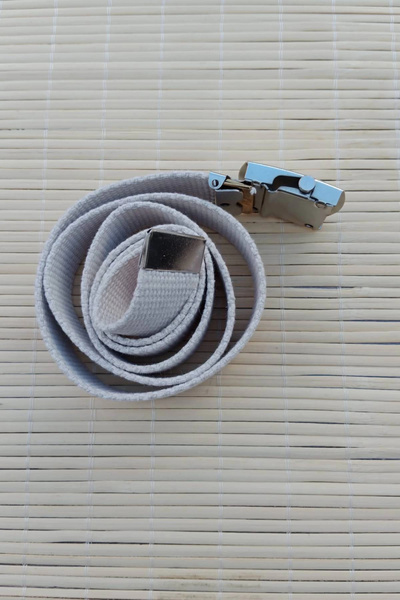 İZMİR ASKERİ MALZEME حزام منسوج خارجي من Deniz Kuvvetleri isbasi بلون البيج ا...