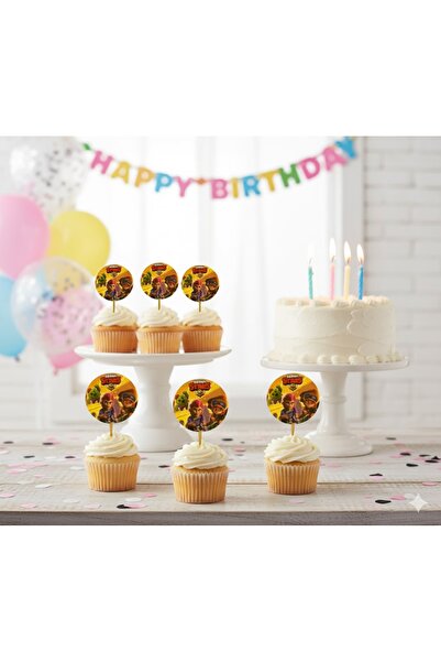 partylady 16 Pieces Brawl Stars Themed Toothpick Set / Treat Decoration (16 P...