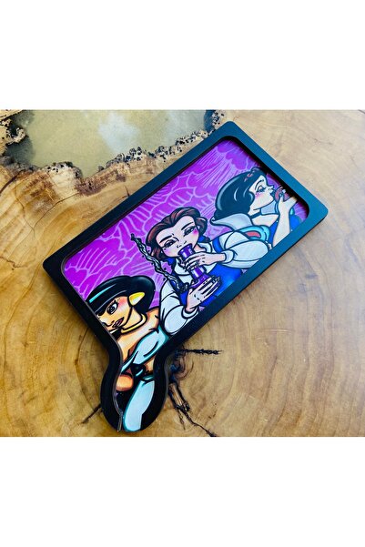 Chase Mataracı kızlar ahşap tütün tepsi