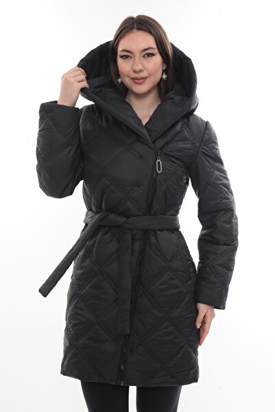 Cristina KAPSONLU KEMERLİ KAPITONE MONT