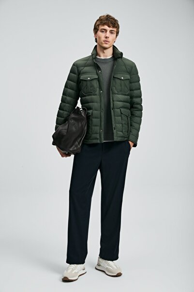 Lufian 112120242 Daniel Kaz down Jacket Men's Coat Khaki