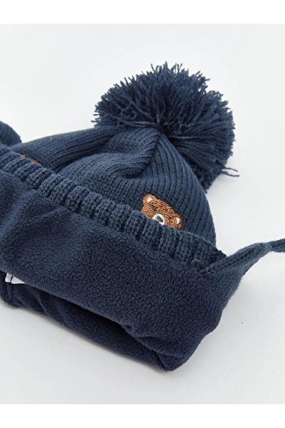 LC Waikiki Baby Boy Beanie with Pompom (W5)