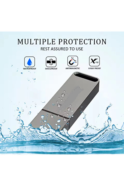 Generic 16TB USB Flash Drive – High-Speed Portable Storage | Dual Color Options (Red & Gray)