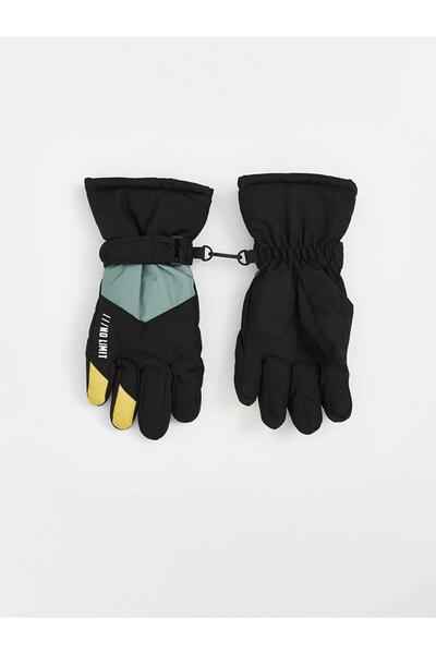 LC Waikiki Mănuși de zăpadă pentru băieți cu detaliu de blocare (W5)