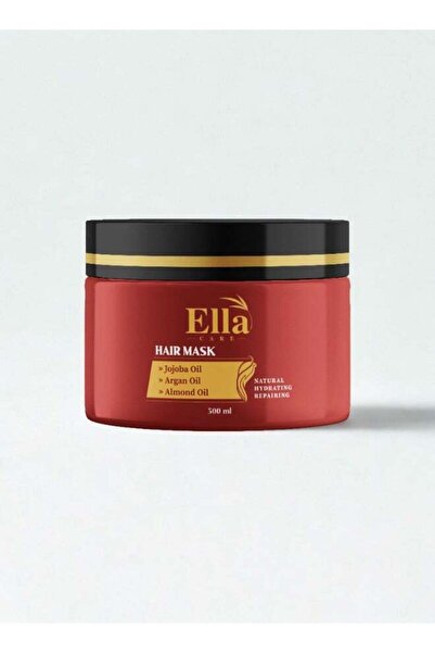 ella care قناع الشعر بزيت الأرغان والسمسم والجوجوبا — 500 مل