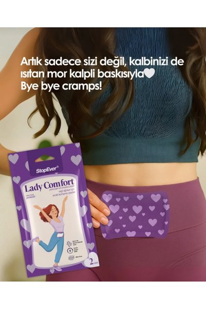 BEAUTY THE WORLD Adet, Regl,Karın Ağrıları İçin Isıtma Pedi 3x2