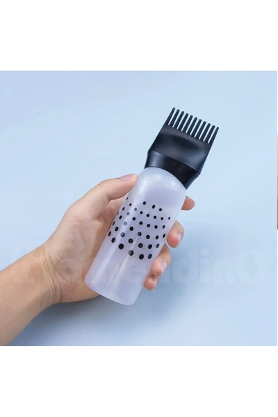BULUT Pratik Saç Boyama Şişesi Saç Bakım Yağı Uygulama Tarağı Saç Diplerine Uygulama Aparatı