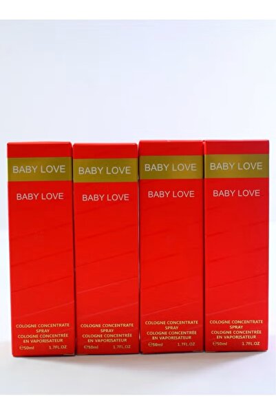 Baby love 4 قطع عطر بيبي لاف 50 مل EDP