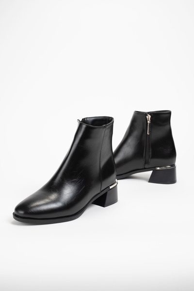 Munshoes Nancy Black Women's Boots